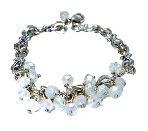 Crystal Cluster Bracelet Michelle Marie Boutique  Bracelets
