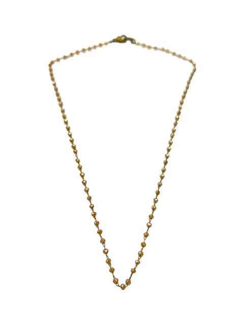 Crystal Linked Chain Necklaces Michelle Marie Boutique  Necklace
