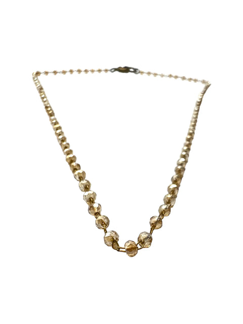 Crystal Linked Chain Necklaces Michelle Marie Boutique  Necklace