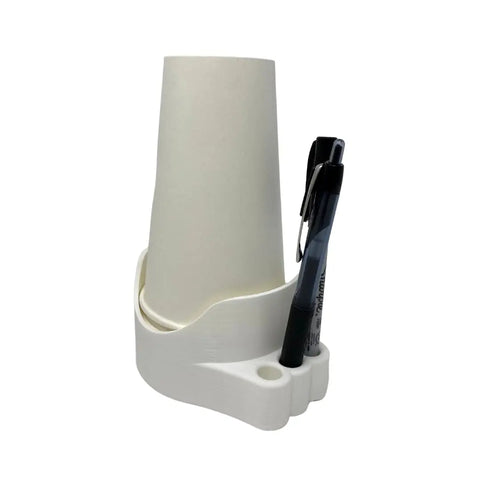 Cup And Pen Organizer Holder – Fits Disposable Cups | Made In USA Chatelet Manufacturing 