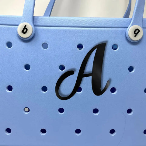 Custom 3D Printed Alphabet Letters for Bogg Bag – Made in USA Chatelet Manufacturing 