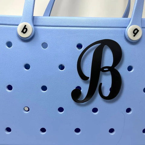 Custom 3D Printed Alphabet Letters for Bogg Bag – Made in USA Chatelet Manufacturing 