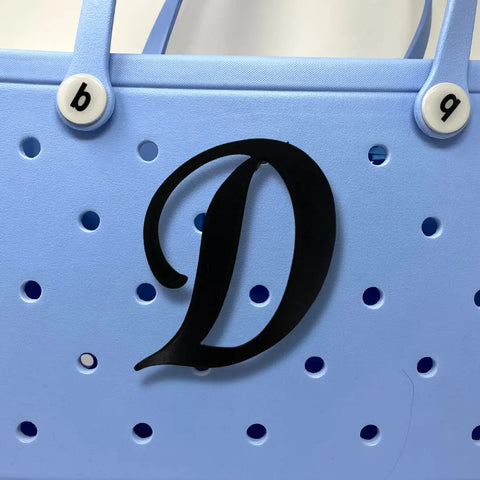 Custom 3D Printed Alphabet Letters for Bogg Bag – Made in USA Chatelet Manufacturing 