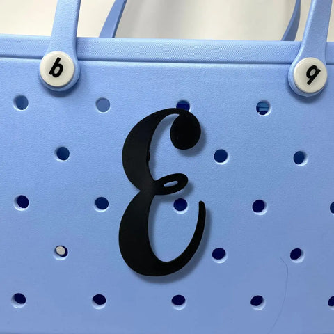 Custom 3D Printed Alphabet Letters for Bogg Bag – Made in USA Chatelet Manufacturing 