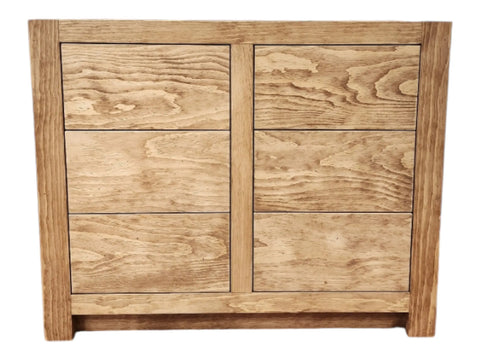Custom Bedroom Dresser – Handcrafted White Pine Storage Cabinet | Made in USA | Model #1017 Limitless Woodworking  item