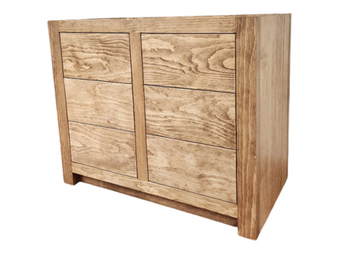 Custom Bedroom Dresser – Handcrafted White Pine Storage Cabinet | Made in USA | Model #1017 Limitless Woodworking  item