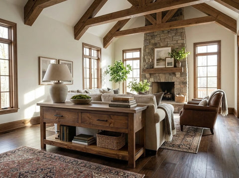 Custom Console Table - MODEL 1052 Limitless Woodworking  item