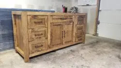 Custom Crafted Single Sink Bathroom Vanity – Shaker Style Storage Cabinet | Made in USA | Model #1133 Limitless Woodworking  item
