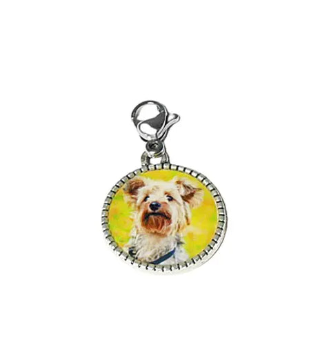 Custom Double-Sided Photo Jewelry Charm 18mm – Personalized Keepsake Pendant | Handmade in USA by Women-Owned Boutique Michelle Marie Boutique  Charms & Pendants