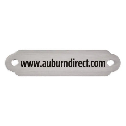 Custom Engraved Nameplate Auburn Leathercrafters  item