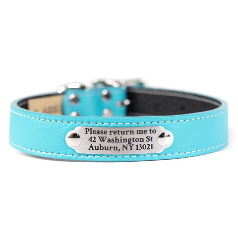 Custom Engraved Nameplate Auburn Leathercrafters  item