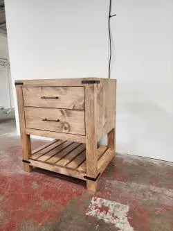 Custom Handmade Single Sink Bathroom Vanity – Premium White Pine Wood – Made in USA | Model #1018 Limitless Woodworking  item