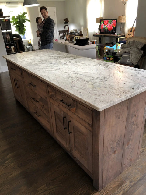 Custom Kitchen Island – Handmade Wood Island | Made In USA | Model #1059 Limitless Woodworking  item
