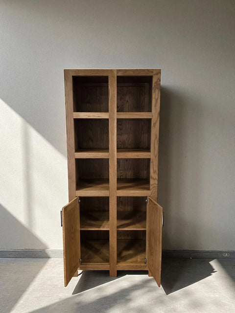 Custom Linen Tower Bathroom Cabinet – Handmade Northeastern White Pine Storage | Made in USA | MODEL 1086 Limitless Woodworking  item