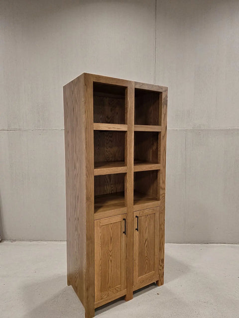 Custom Linen Tower Bathroom Cabinet – Handmade Northeastern White Pine Storage | Made in USA | MODEL 1086 Limitless Woodworking  item
