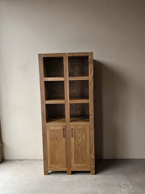 Custom Linen Tower Bathroom Cabinet – Handmade Northeastern White Pine Storage | Made in USA | MODEL 1086 Limitless Woodworking  item