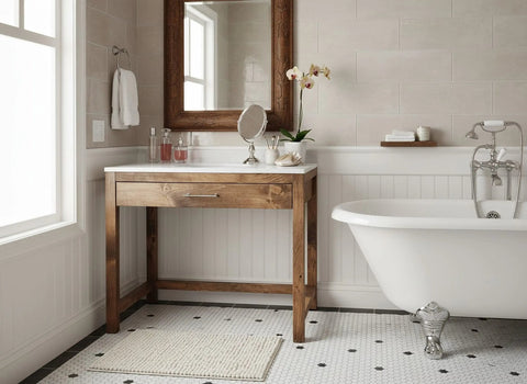 Custom Make Up Vanity - Model 1111 Limitless Woodworking  item