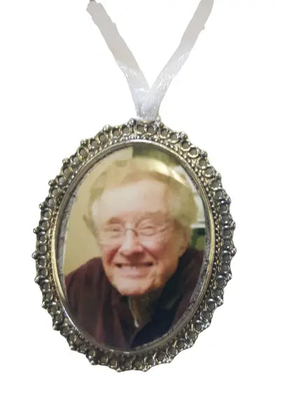 Custom Memorial Ornament With Guardian Angel – 3.5 Inch Personalized Sympathy Keepsake | Made in USA Michelle Marie Boutique  Ornament