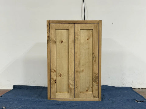 Custom Over Toilet Bathroom Cabinet – Northeastern White Pine Storage – Made in USA | Model #1050 Limitless Woodworking  item