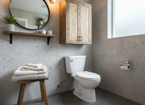 Custom Over Toilet Bathroom Cabinet – Northeastern White Pine Storage – Made in USA | Model #1050 Limitless Woodworking  item
