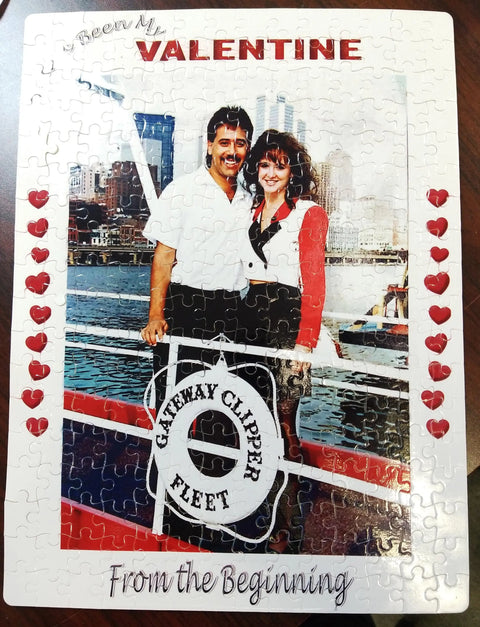 Custom Personalized Photo Puzzle Gift – 8 x 10 Inch 120 Pieces or 13 x 10 Inch 253 Pieces | Made in USA Michelle Marie Boutique  Puzzle