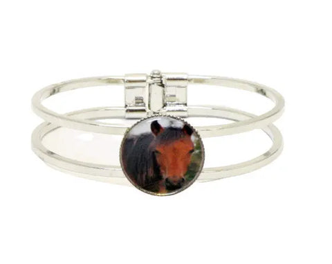 Custom Pet Photo Engraved Cuff Bracelet – Waterproof Personalized Jewelry for Pet Lovers | Made in USA Michelle Marie Boutique  Bracelet