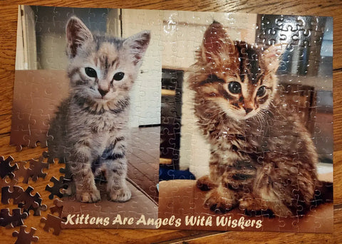 Custom Pet Photo Puzzle – 120 and 253 Piece Personalized Jigsaw Puzzle | Made in USA by Michelle Marie Boutique Michelle Marie Boutique  Puzzle