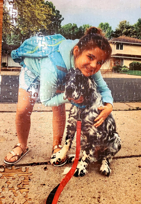 Custom Pet Photo Puzzle – 120 and 253 Piece Personalized Jigsaw Puzzle | Made in USA by Michelle Marie Boutique Michelle Marie Boutique  Puzzle