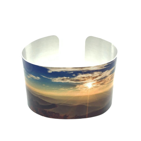 Custom Photo Aluminum Cuff Bracelet – Lightweight Personalized Wristband | Made in USA Michelle Marie Boutique  Bracelet