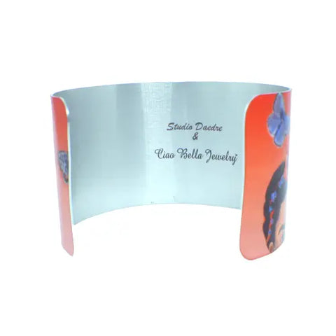 Custom Photo Aluminum Cuff Bracelet – Lightweight Personalized Wristband | Made in USA Michelle Marie Boutique  Bracelet