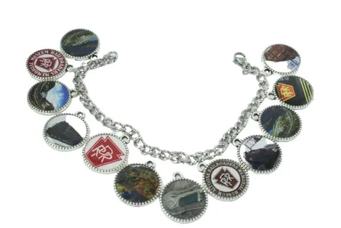 Custom Photo Charm Bracelet – Personalized Vacation Memory Jewelry with 12 Charms | Stainless Steel – Made in USA Michelle Marie Boutique  Bracelets