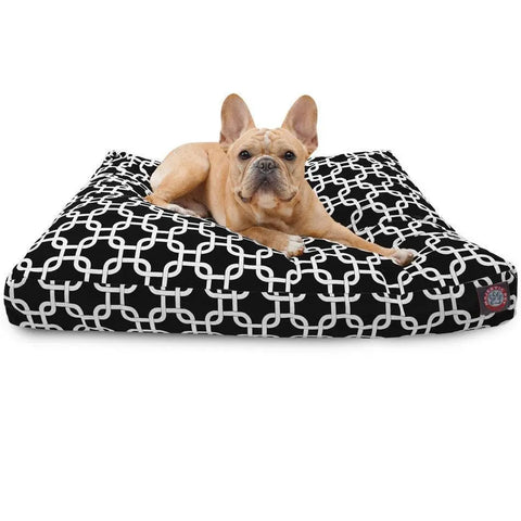 Custom Rectangle Dog Bed – Premium Upholstery – Majestic Pet Products | Made in USA Majestic Pet