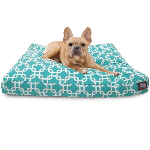 Custom Rectangle Dog Bed – Premium Upholstery – Majestic Pet Products | Made in USA Majestic Pet