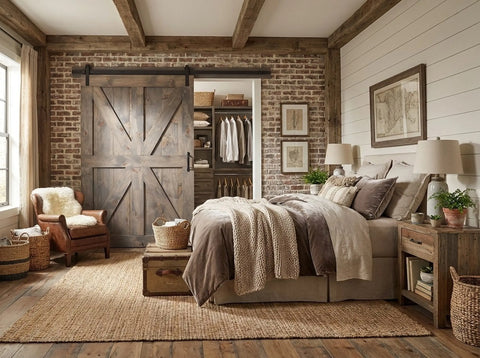 Custom Rustic Barn Door – Handmade Northeastern White Pine | Made in USA | Model #1033 Limitless Woodworking  item