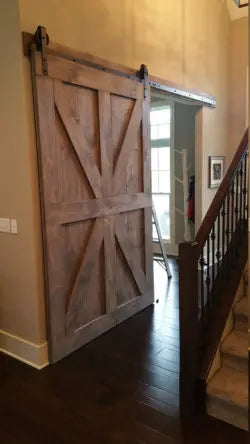 Custom Rustic Barn Door – Handmade Northeastern White Pine | Made in USA | Model #1033 Limitless Woodworking  item