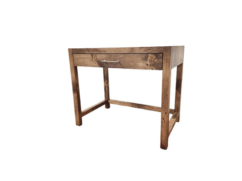 Custom Rustic Makeup Vanity – Solid White Pine Wood Storage | Handmade in USA | Model 1111 Limitless Woodworking  item