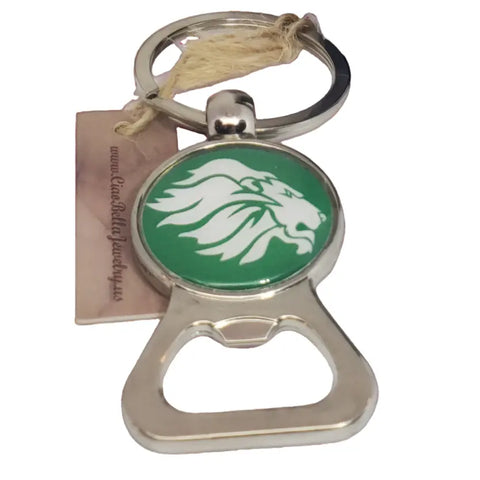 Custom School Spirit Keyring Bottle Opener – Personalized Team Mascot Gift | Made in USA – Michelle Marie Boutique Michelle Marie Boutique  Keychain