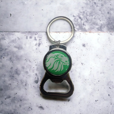 Custom School Spirit Keyring Bottle Opener – Personalized Team Mascot Gift | Made in USA – Michelle Marie Boutique Michelle Marie Boutique  Keychain