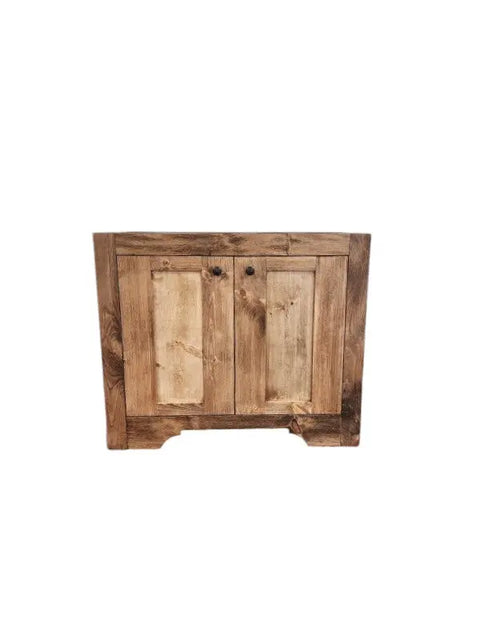 Custom Single Sink Bathroom Vanity – Solid Wood Shaker Style Cabinet | Made in USA | Model #1093 Limitless Woodworking  item