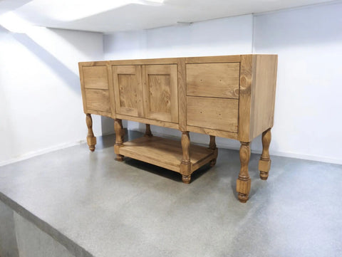 Custom Single Sink Bathroom Vanity – Solid Wood Storage Cabinet | Made in USA | Model #1117 Limitless Woodworking  item
