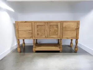 Custom Single Sink Bathroom Vanity – Solid Wood Storage Cabinet | Made in USA | Model #1117 Limitless Woodworking  item