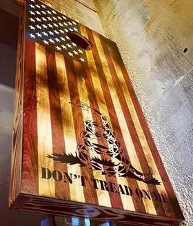 Custom Themed Cornhole Boards (Set of 2) American Grains LLC 