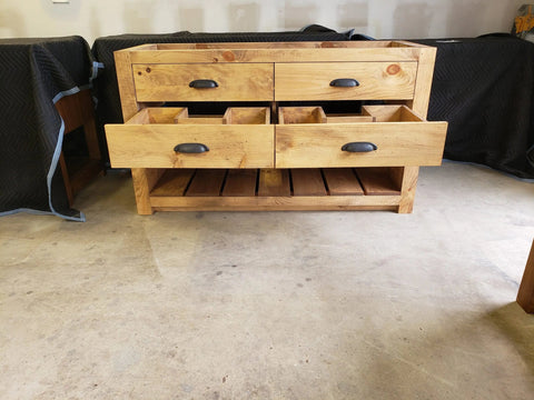 Custom Vanity Limitless Woodworking  item