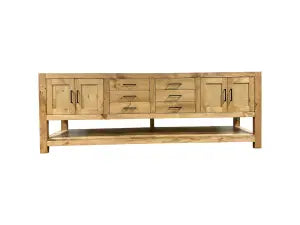 Customizable Double Sink Bathroom Vanity – Solid Northeastern White Pine Wood – Handmade in USA | Model #1089 Limitless Woodworking  item