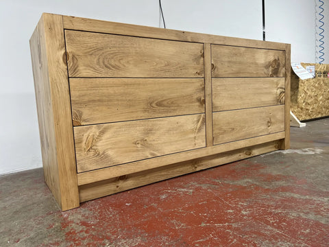 Customizable Kitchen Island – Handcrafted White Pine Wood Island | Made in USA | Model #1070 Limitless Woodworking  item