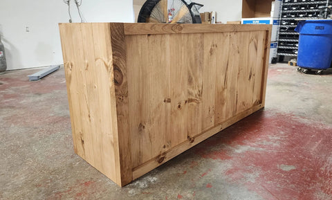 Customizable Kitchen Island – Handcrafted White Pine Wood Island | Made in USA | Model #1070 Limitless Woodworking  item