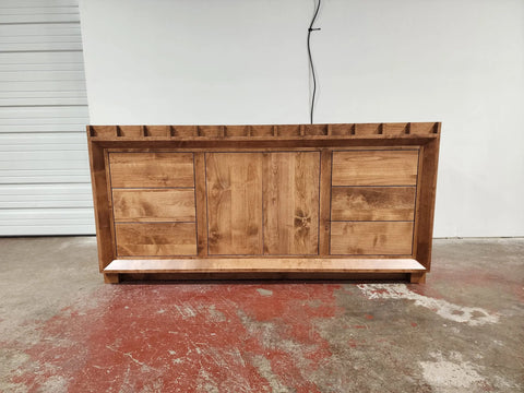 Customizable Single Sink Bathroom Vanity – Handcrafted White Pine | Made in USA | MODEL 1101 Limitless Woodworking  item