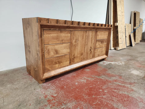 Customizable Single Sink Bathroom Vanity – Handcrafted White Pine | Made in USA | MODEL 1101 Limitless Woodworking  item