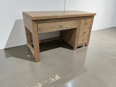 Customizable Solid Wood Desk With Four Drawers – Handcrafted Office Furniture | Made in USA by Limitless Woodworking | Model #1127 Limitless Woodworking  item