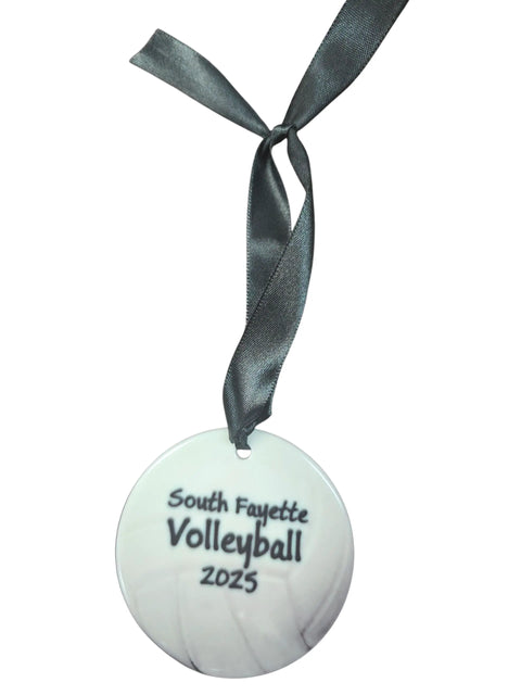 Customizable Volleyball Ornament – Personalized Sports Keepsake for Coaches and Teams | Made in USA Michelle Marie Boutique  Ornaments